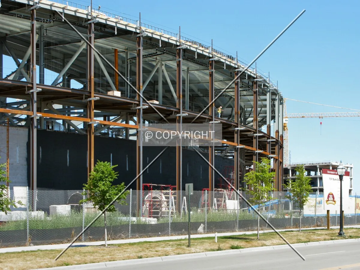 View to the north from 23rd Avenue/4th Street SE