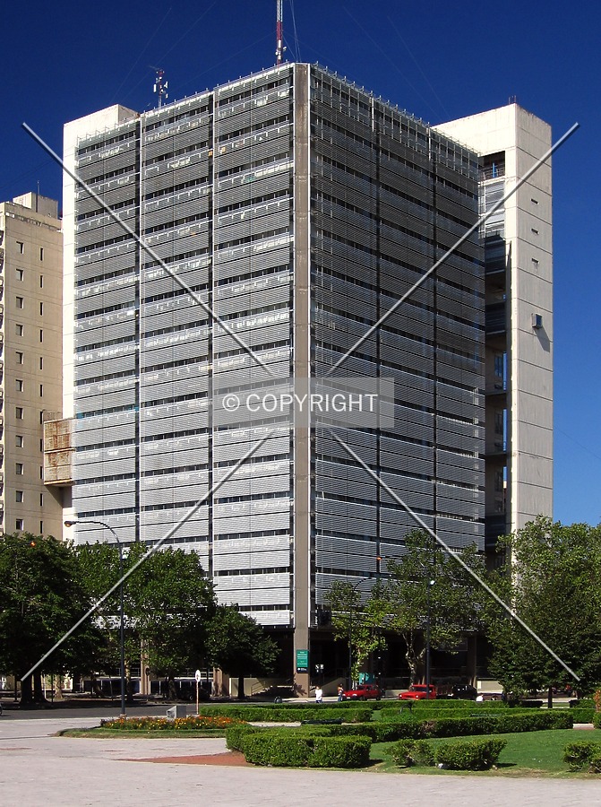 View from plaza Moreno