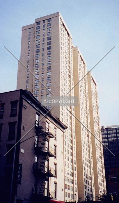 View from west along 56th street
