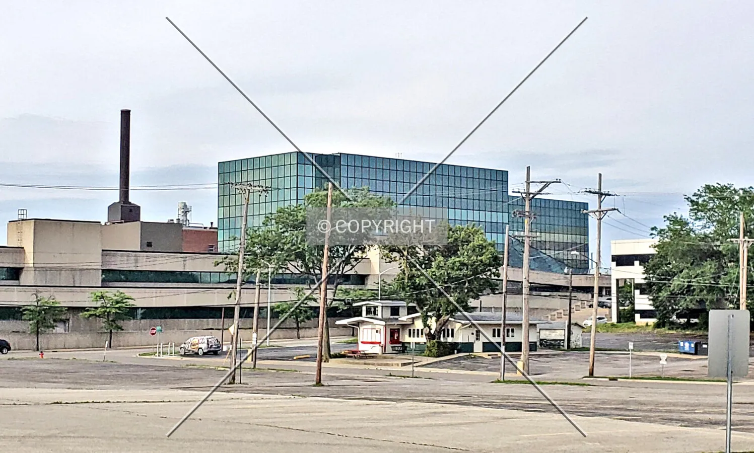 View from the southwest; May 27, 2019