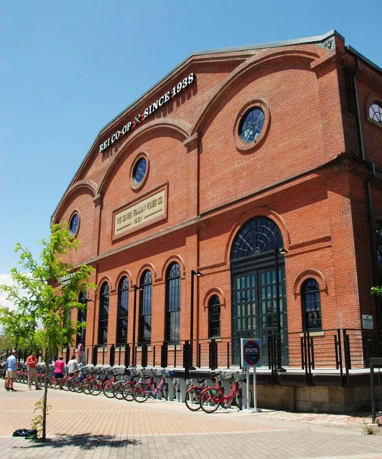 View from the northeast