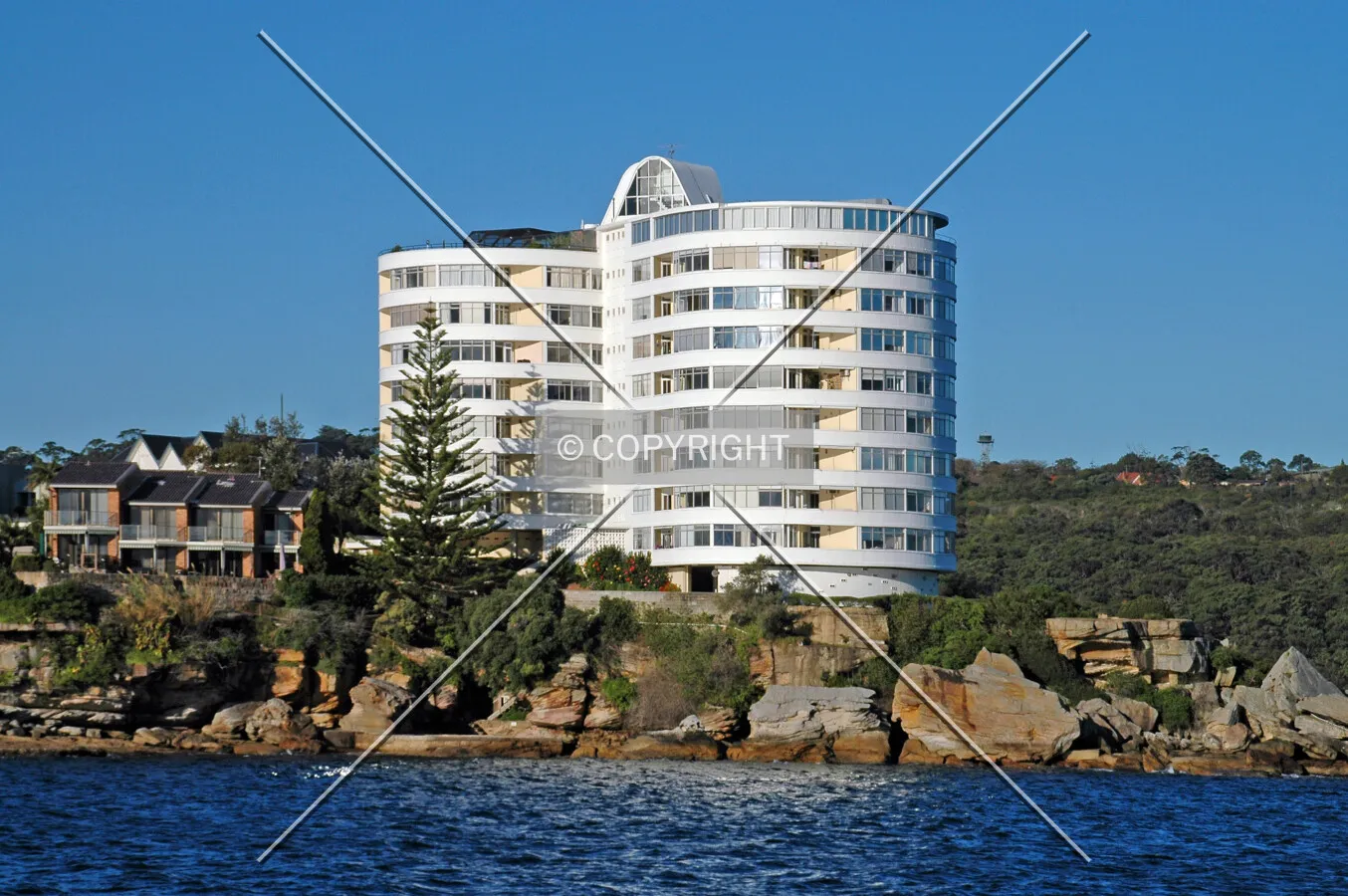 As seen from Manly Cove