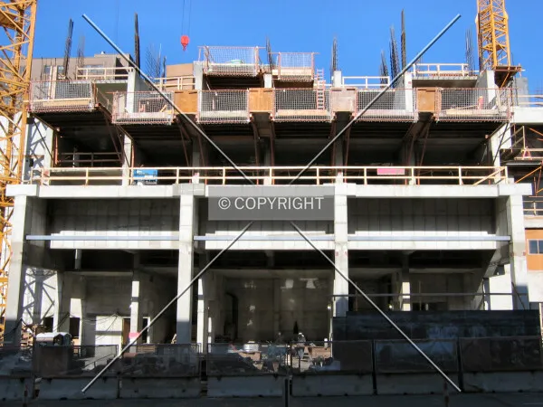 View across 3rd Avenue South from the entrance to Mill Place