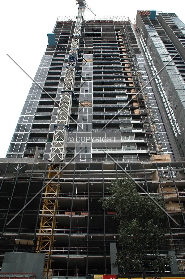 Looking up the southside