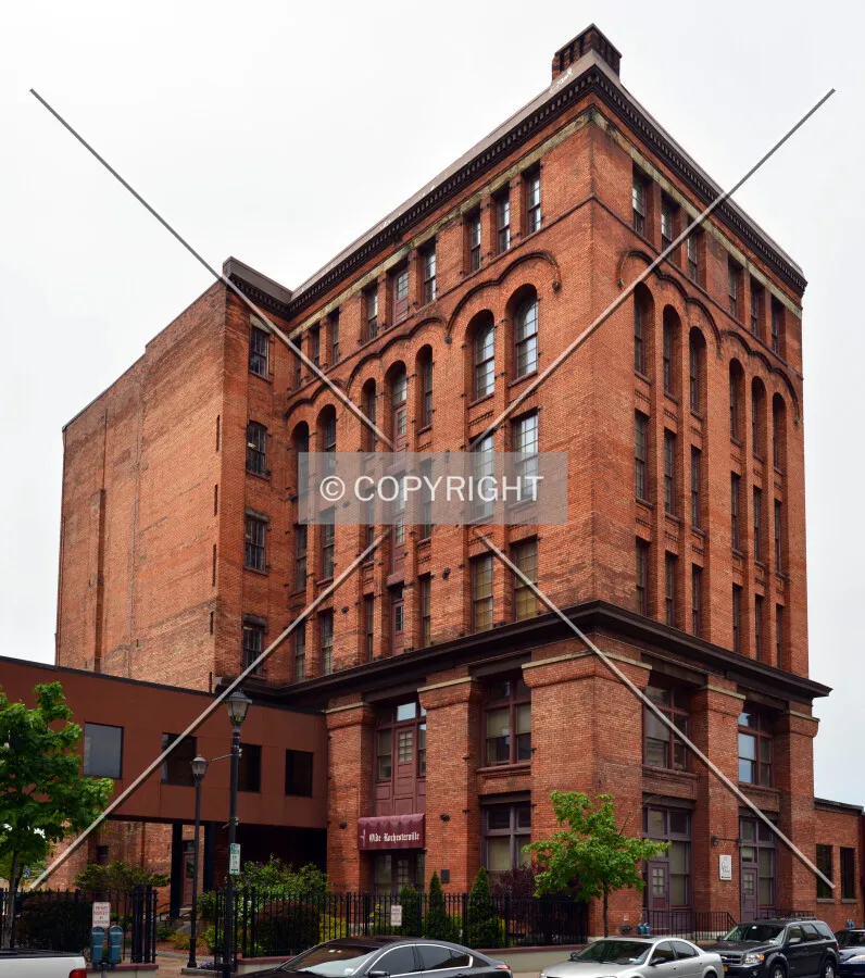 View from the southeast on Water Street