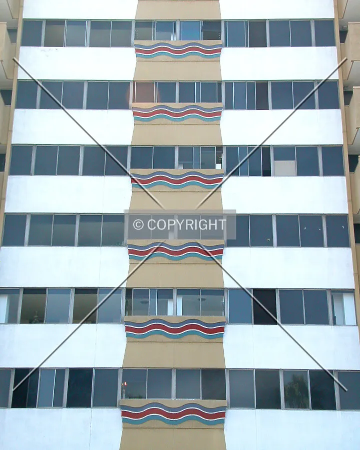 Facade and decorative patterns on the north face