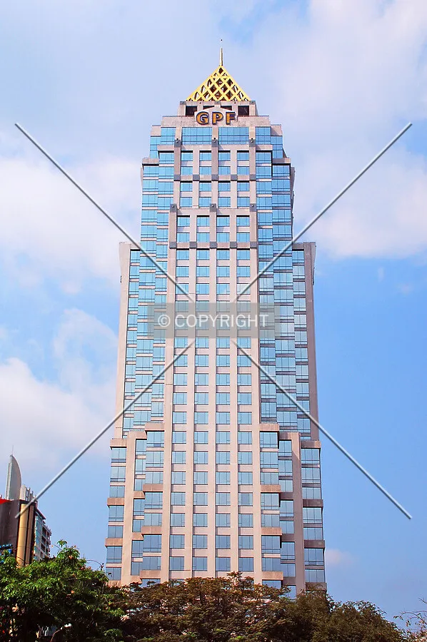 Looking up the northeast side