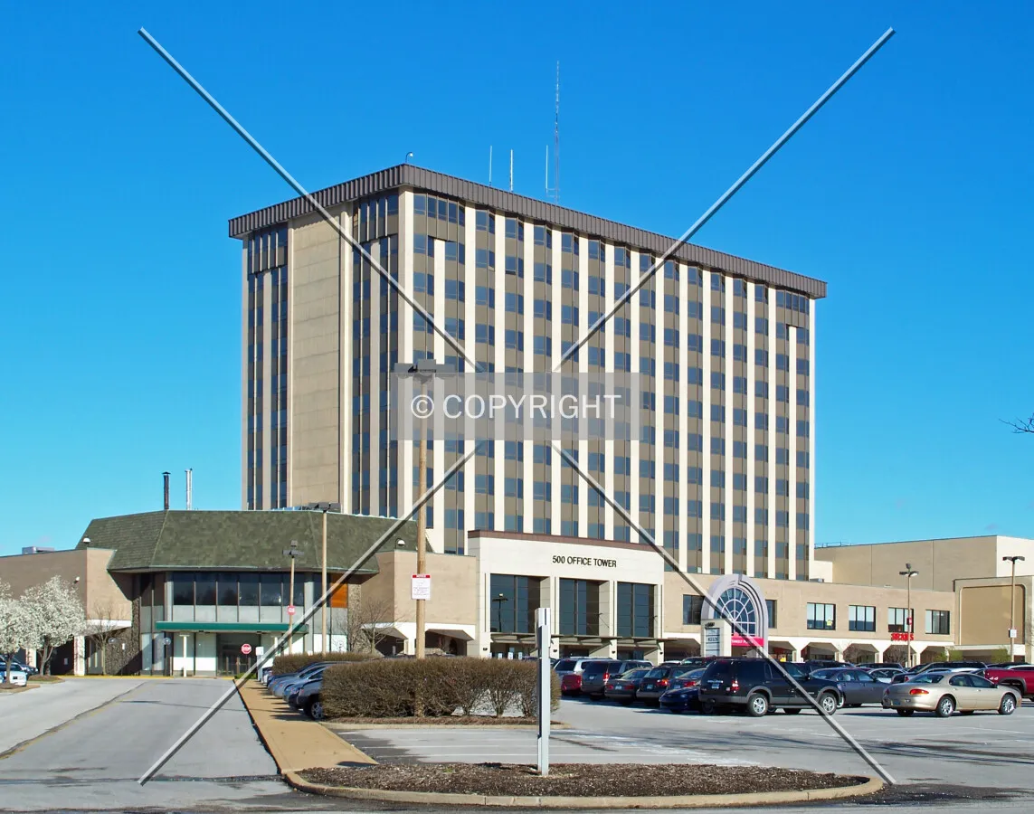 View from the northeast; April 11, 2008