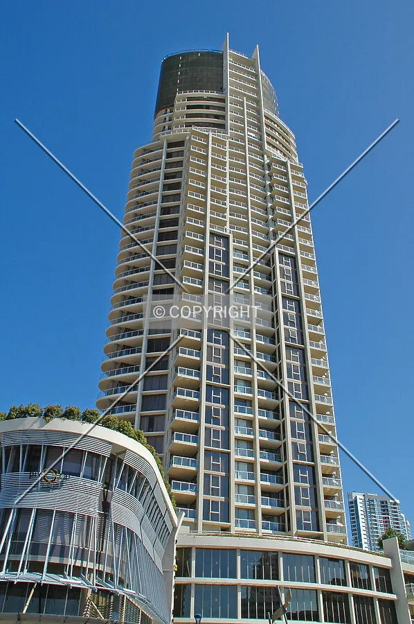 Looking up from Marine Parade