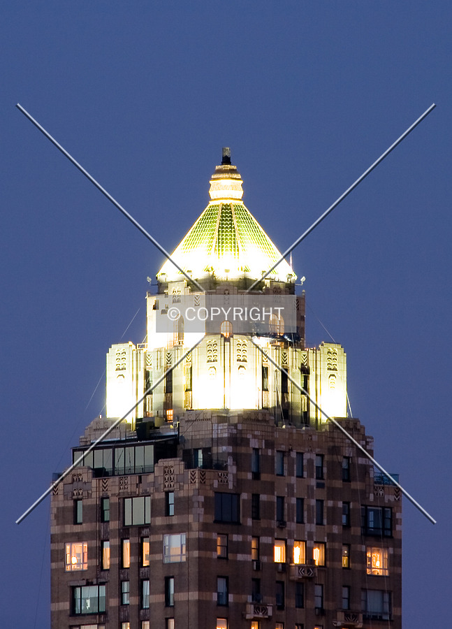 Distant view of the top