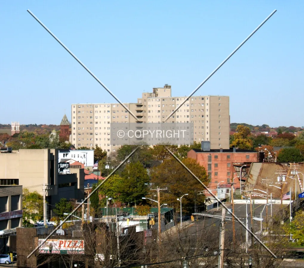 View from the southwest
