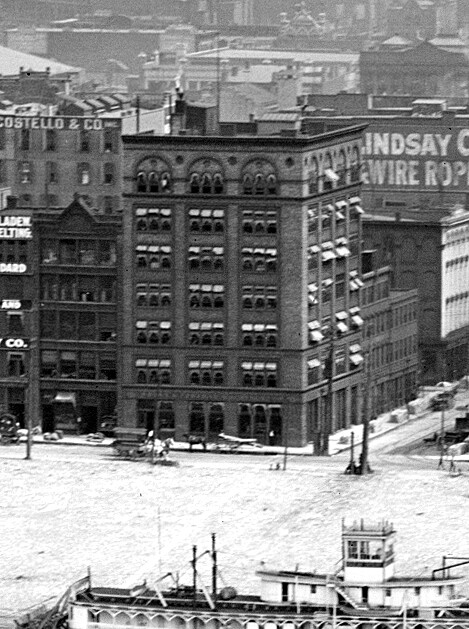 Vintage view from the south
