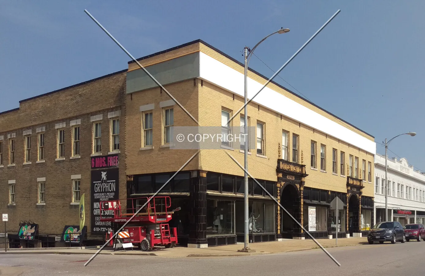 View from the southeast; July 4, 2019