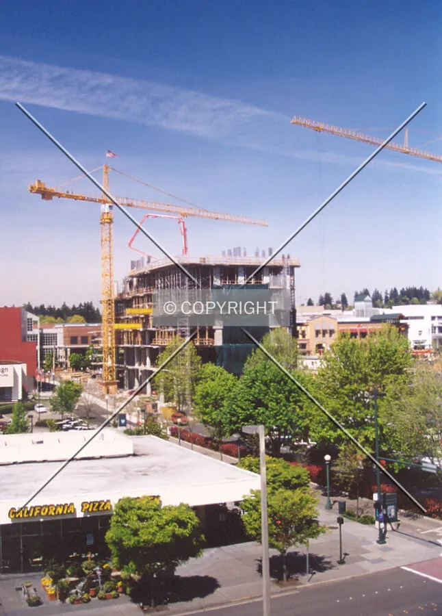 View looking east from Hooters restaurant