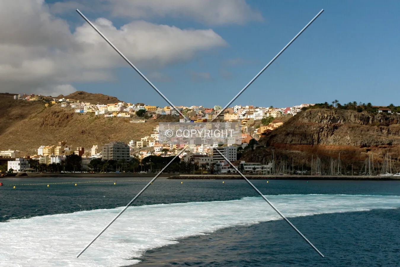 Southeastern view from ferry