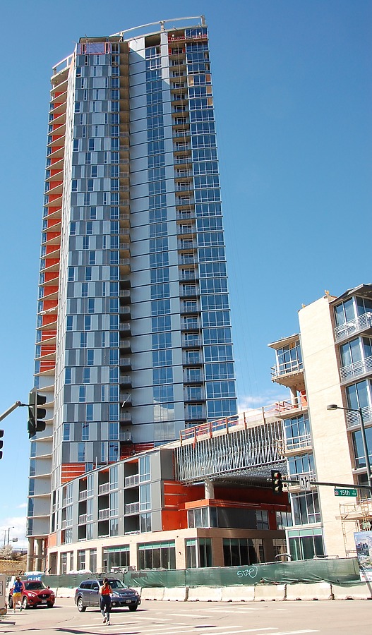 View from the northeast