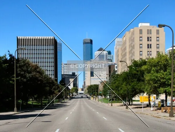 View toward downtown from Elliot Park