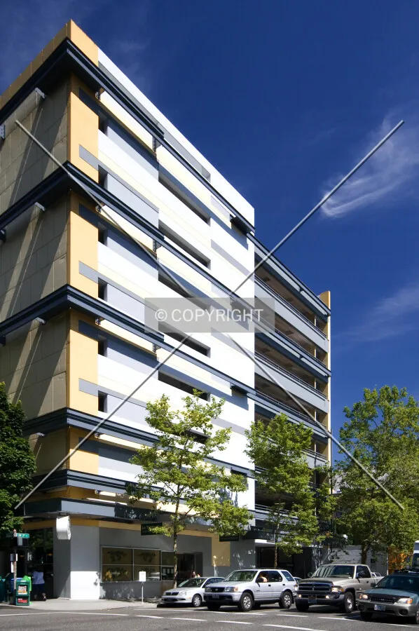 View of the east facade