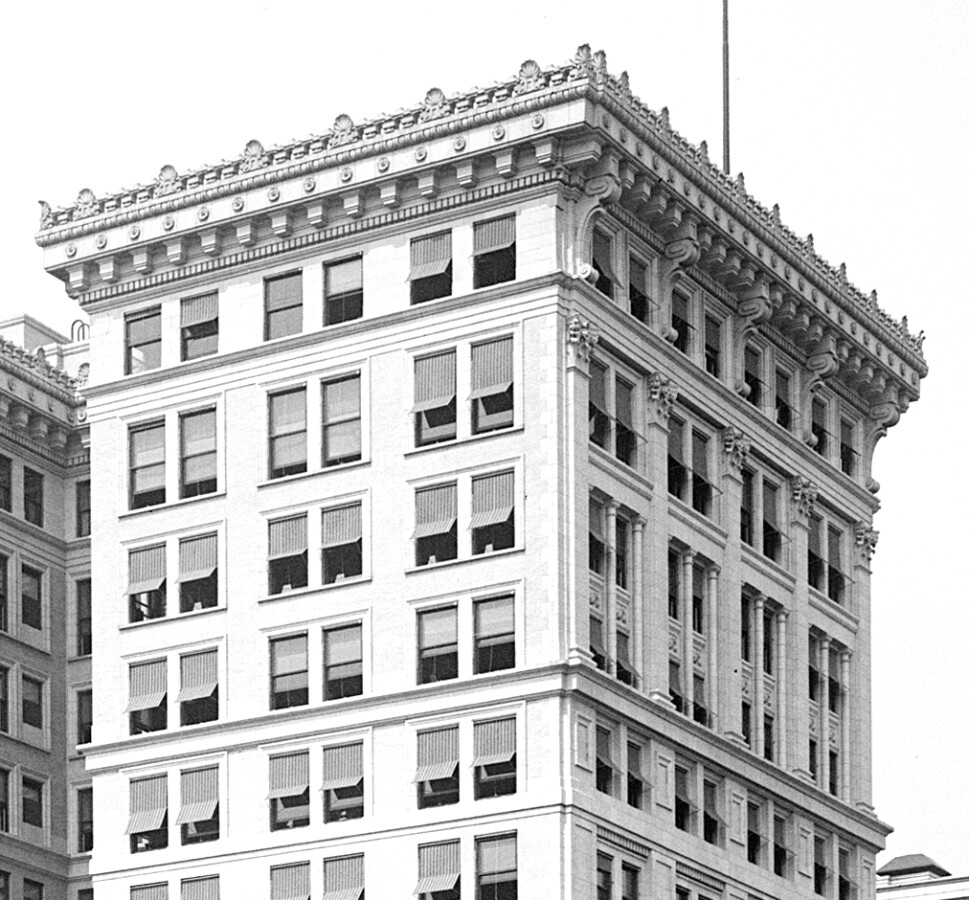 Vintage view from the southwest