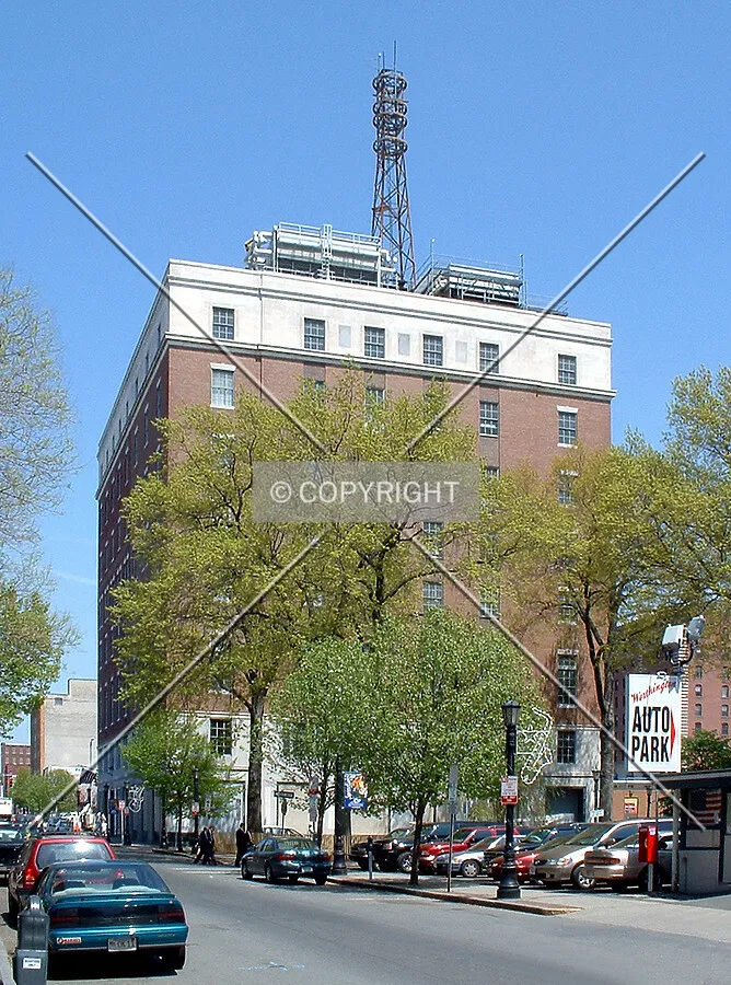 View from the southwest along Worthington Street
