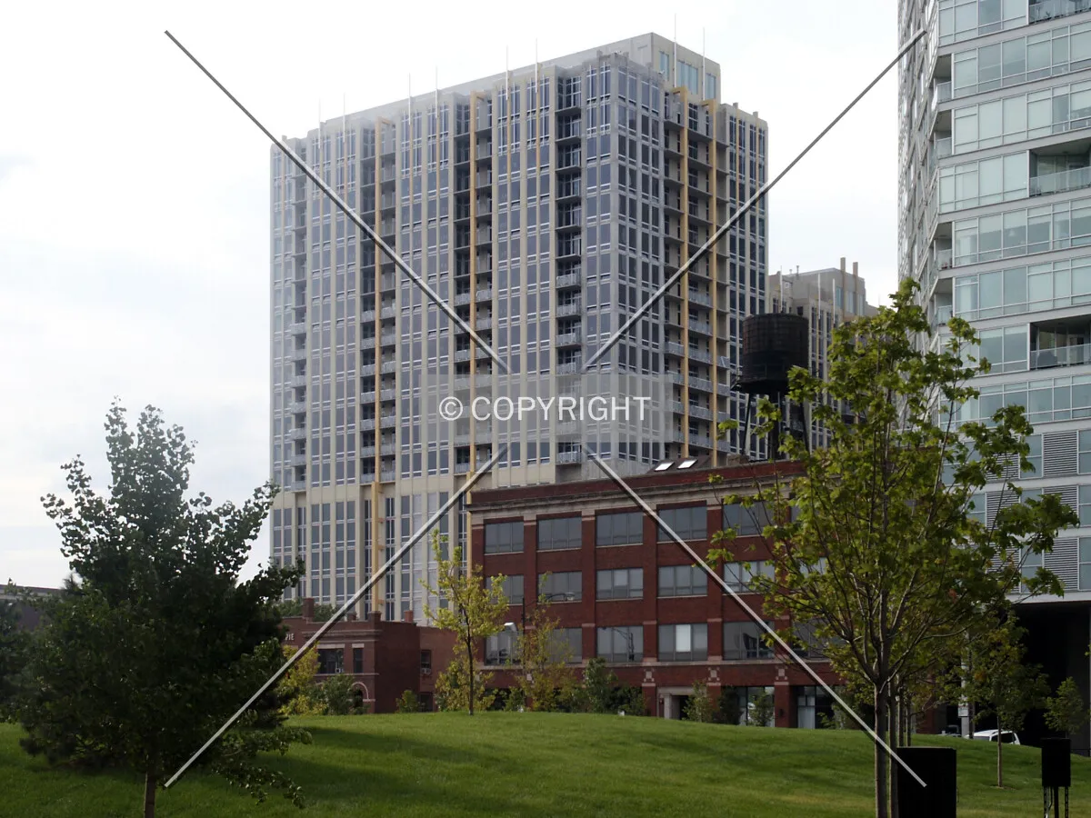 View from the southeast