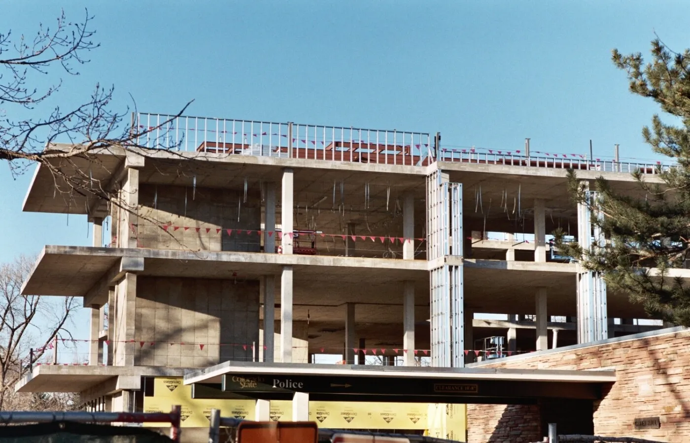 View to the north