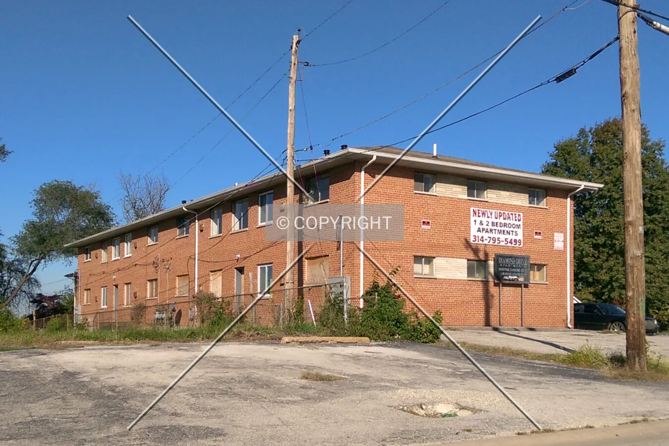 View from the southeast; October 20, 2014