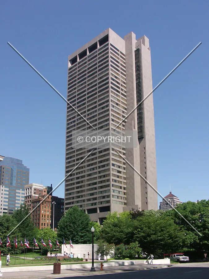 View from the southeast