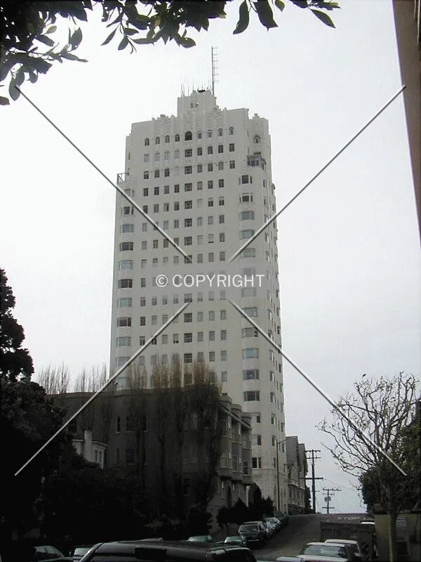 Sitting atop Russian Hill