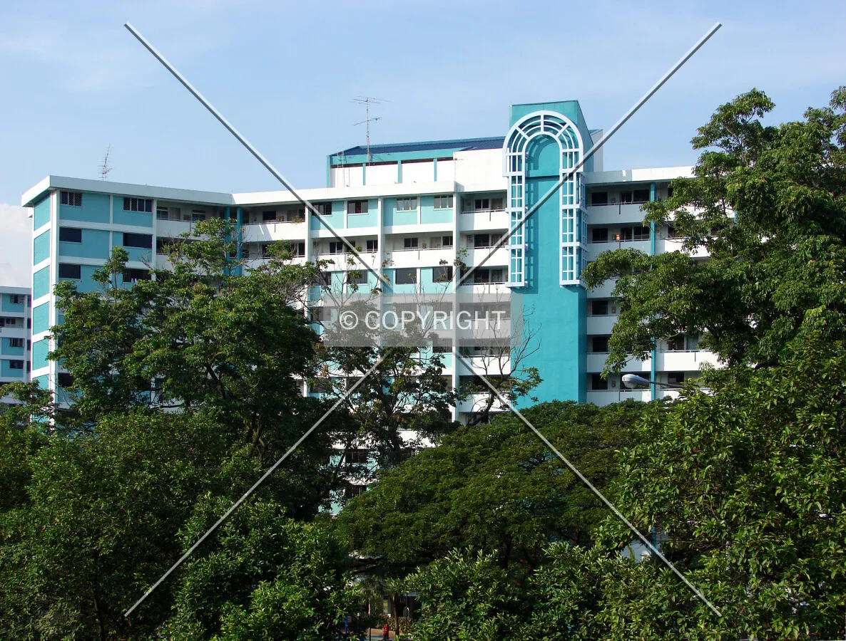 View from the southeast