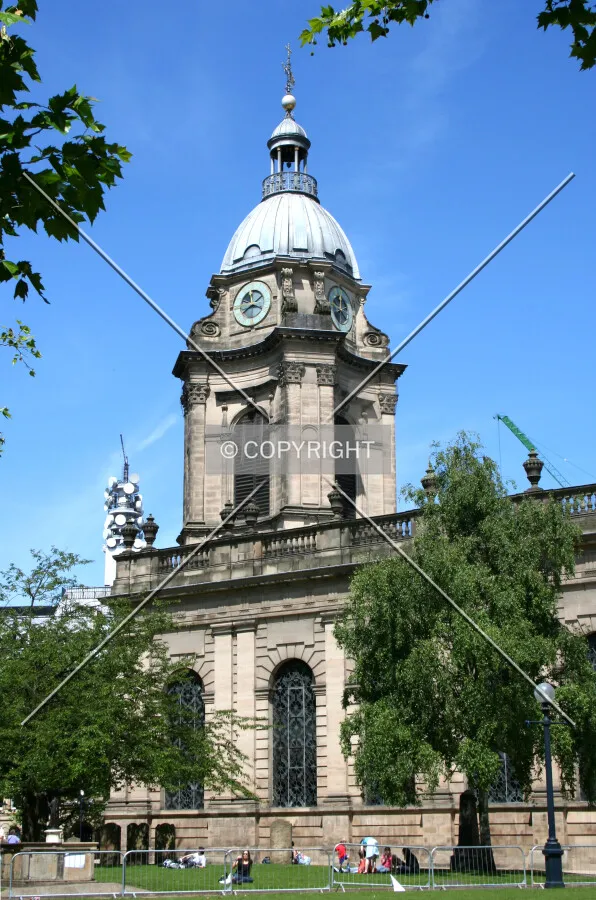 Looking up at the clock tower
