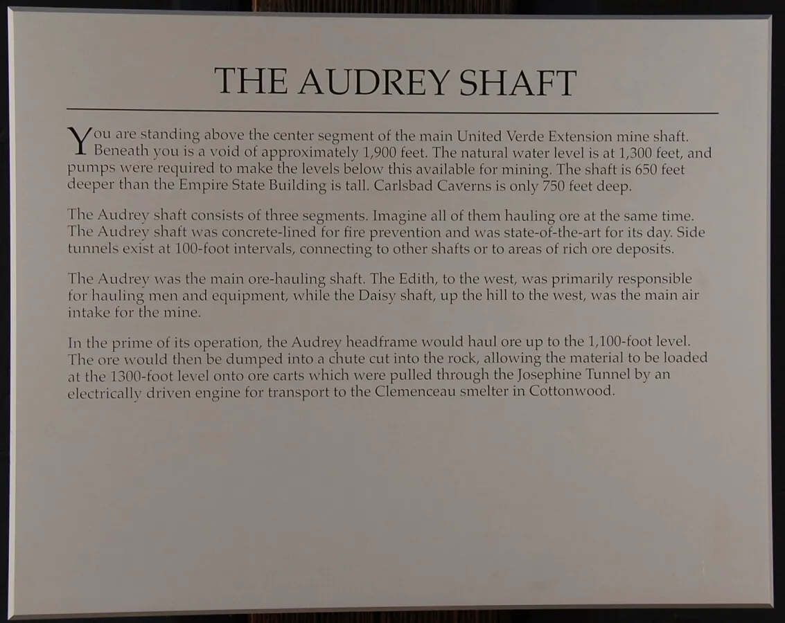 Informational plaque