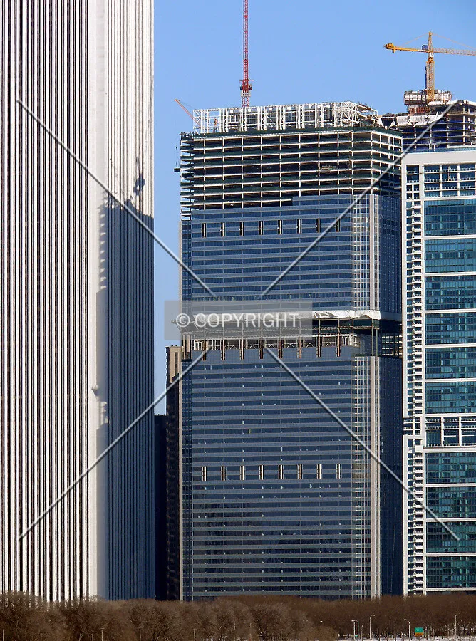 View to the northwest with Aqua visible in the background