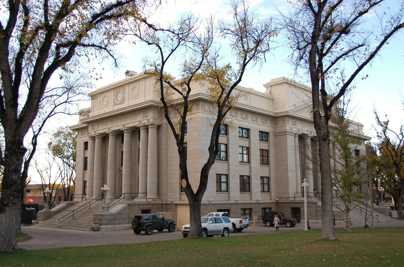 View from the southeast