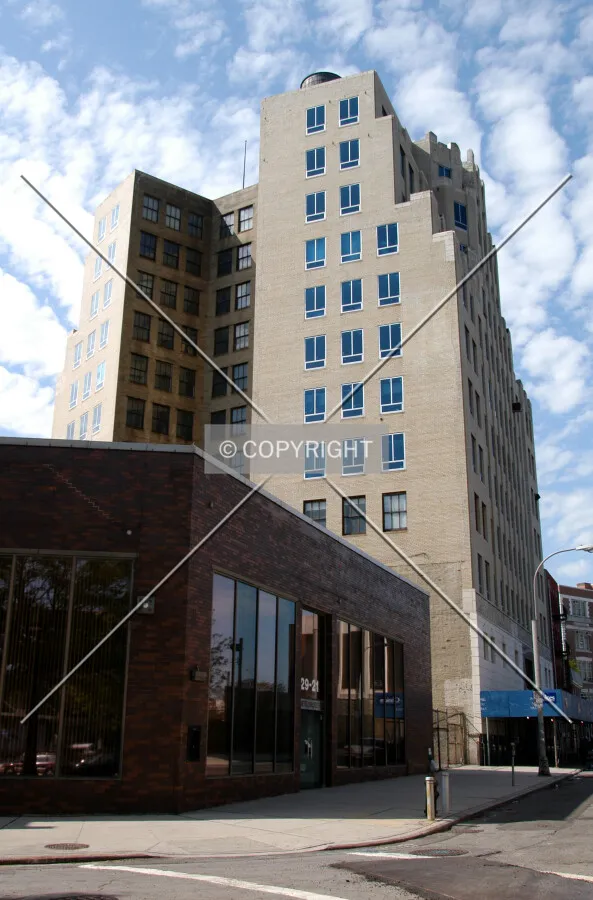 View from the southeast