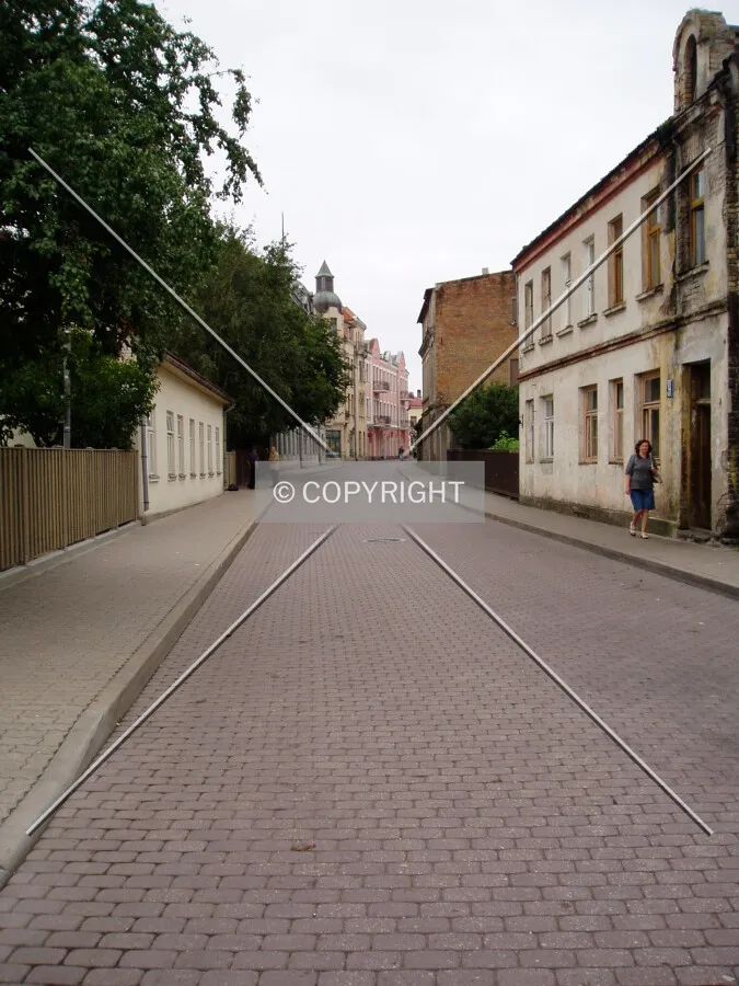 Street in perspective