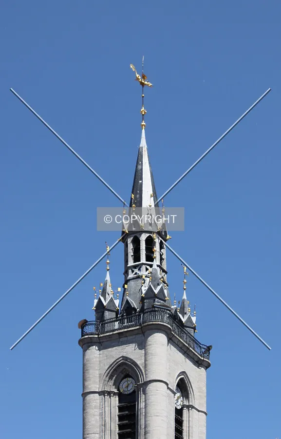 Top seen from the south