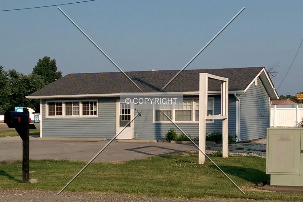 View from the northwest; July 9, 2014