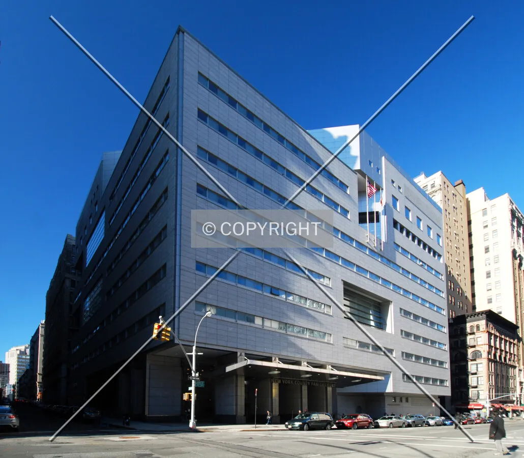 Viewed from the south along Lafayette