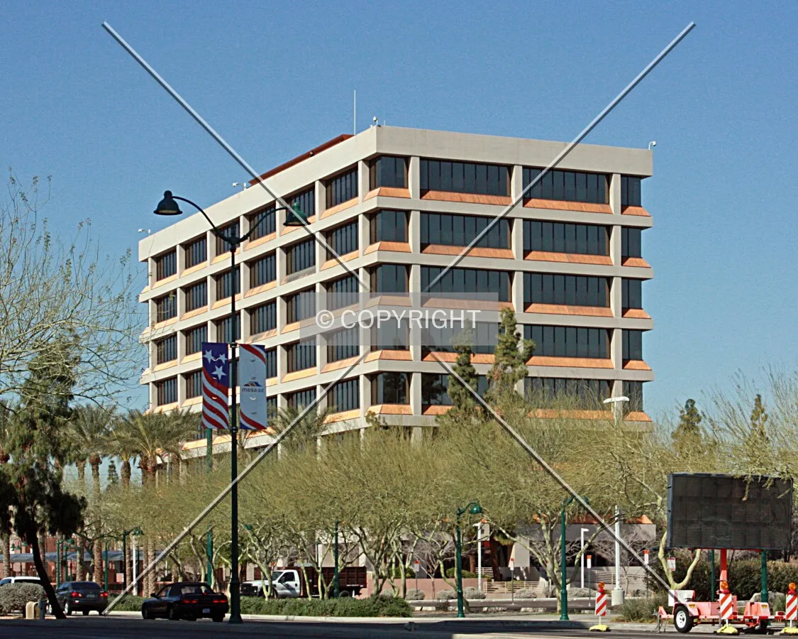 View from the southeast