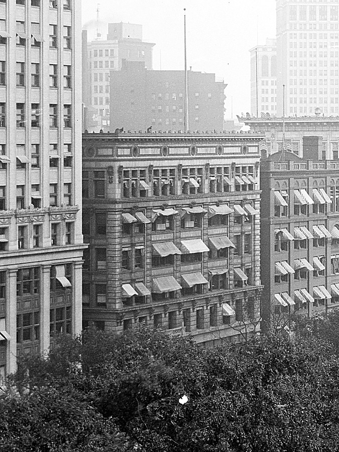 Vintage view from the northwest