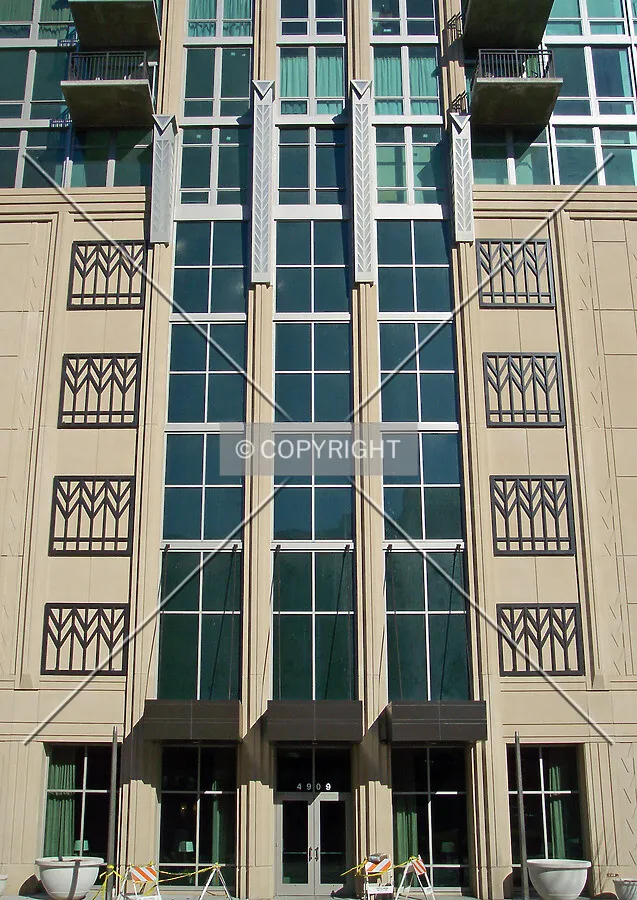 View of the south facade and main entrance; November 23, 2006