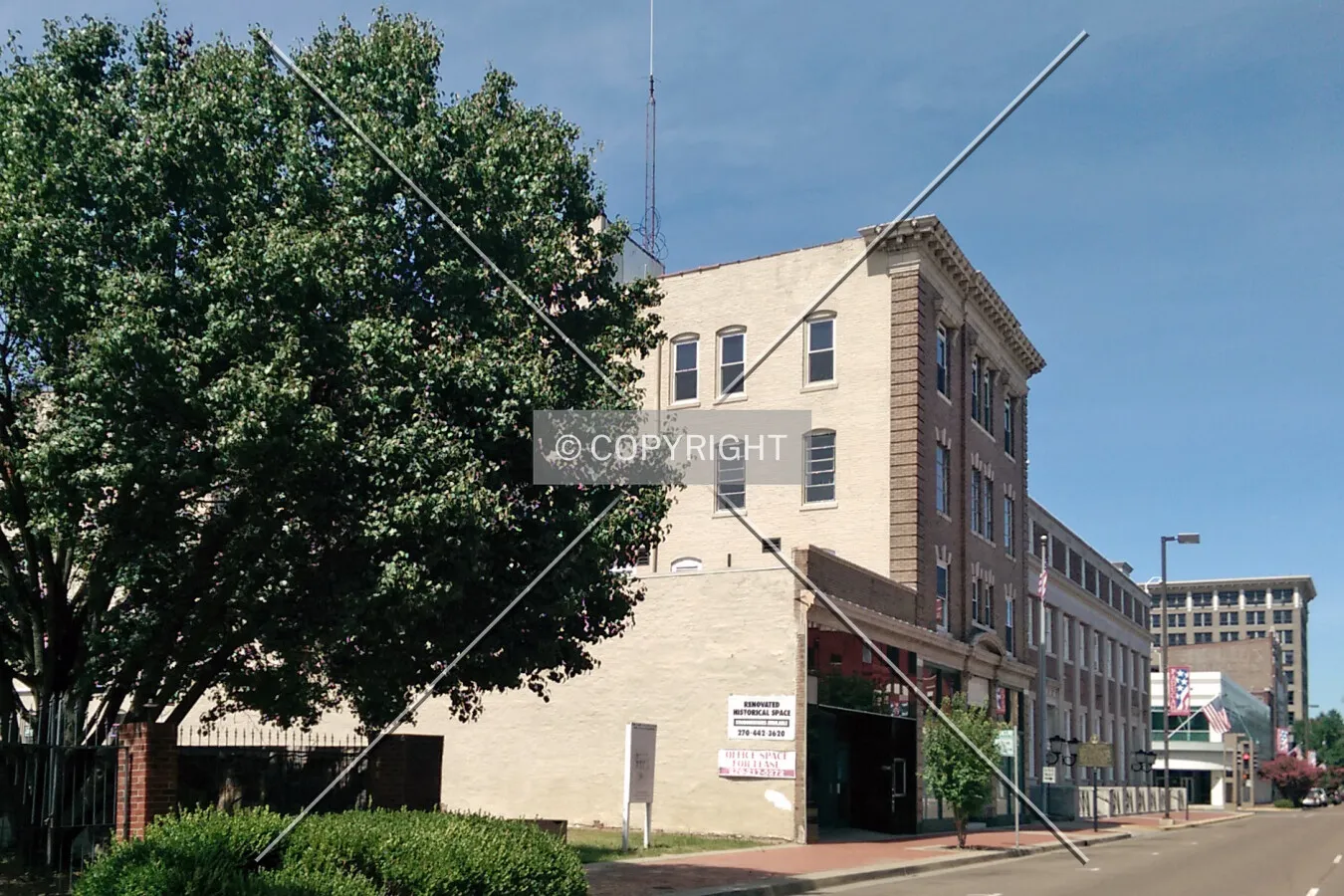View from the south; July 5, 2015