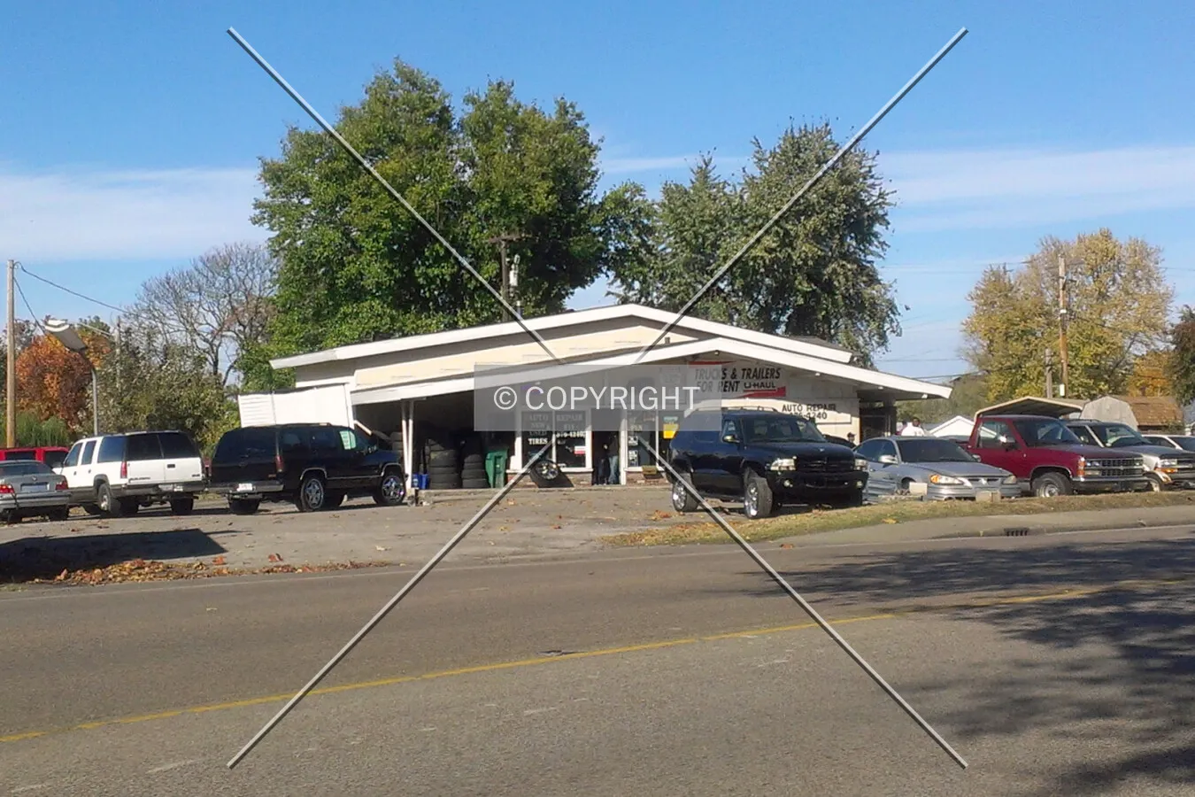 View from the south; November 8, 2013