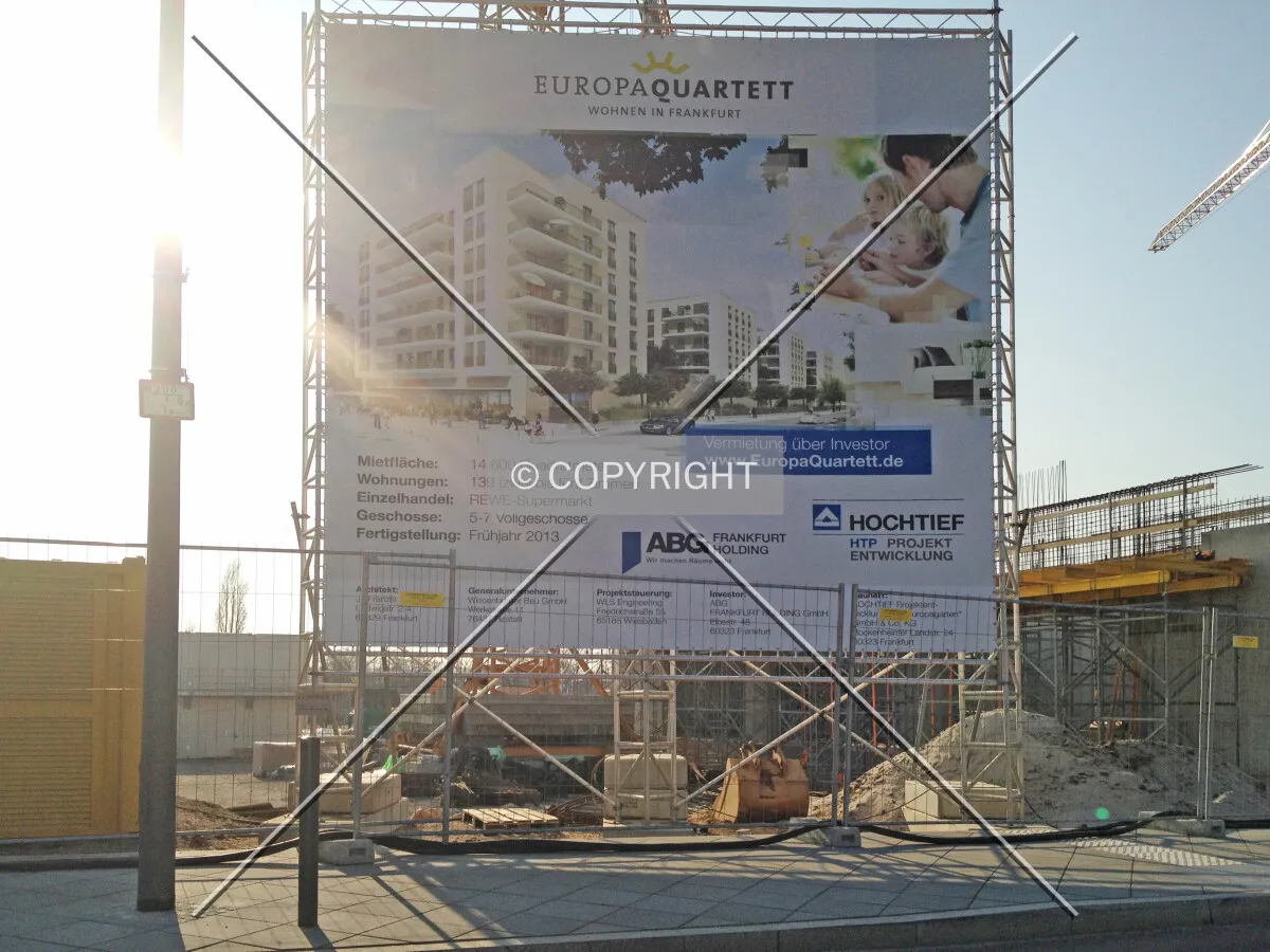 Europa Quartett construction board