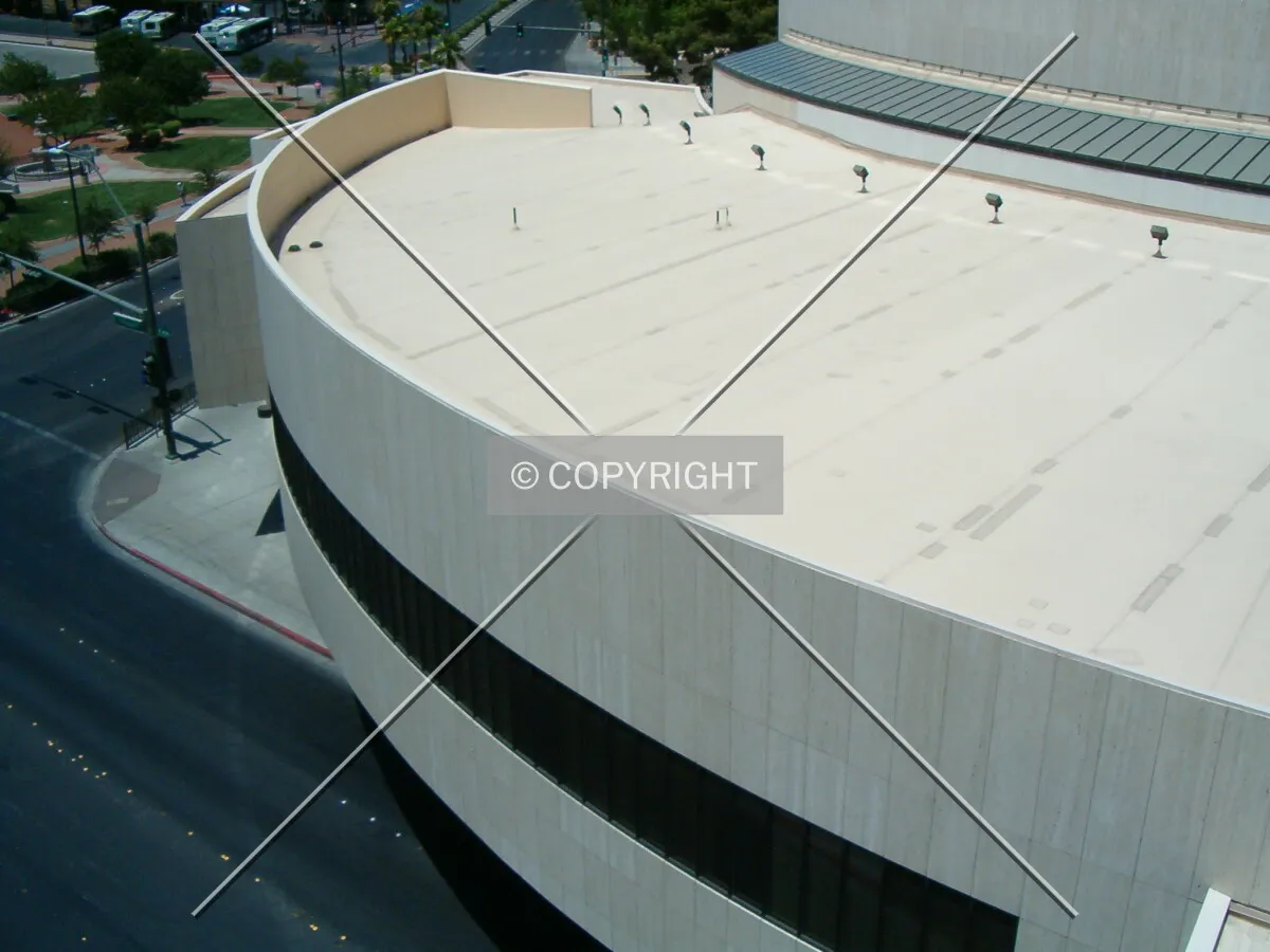 View from the city parking garage