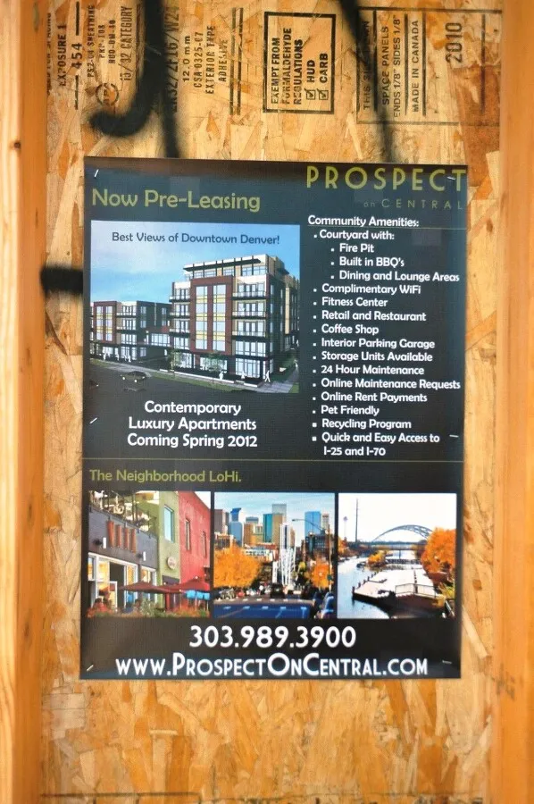 Promotional flier