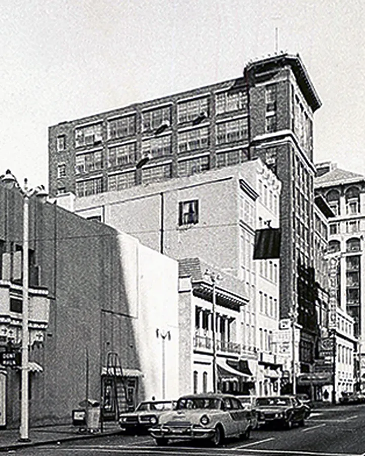 View from the southwest