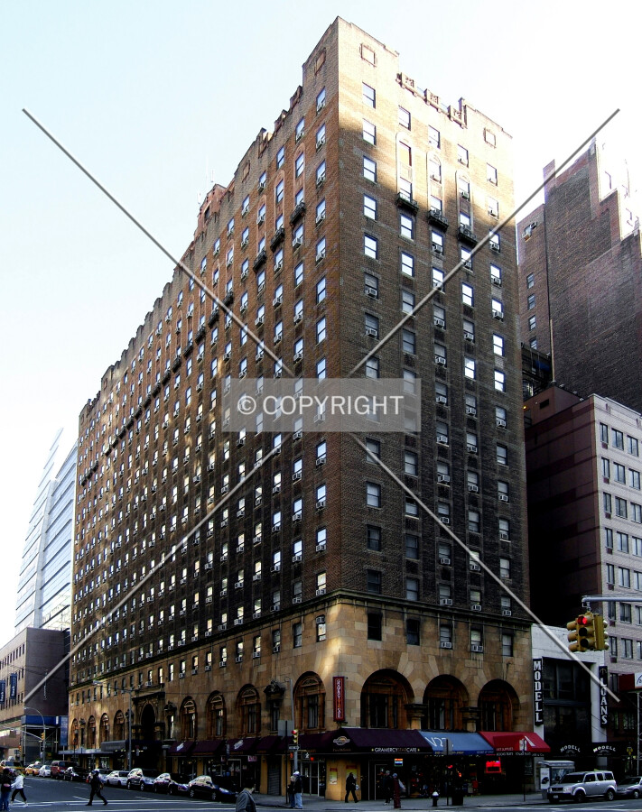 View from the southwest at Lexington Avenue and 23rd Street
