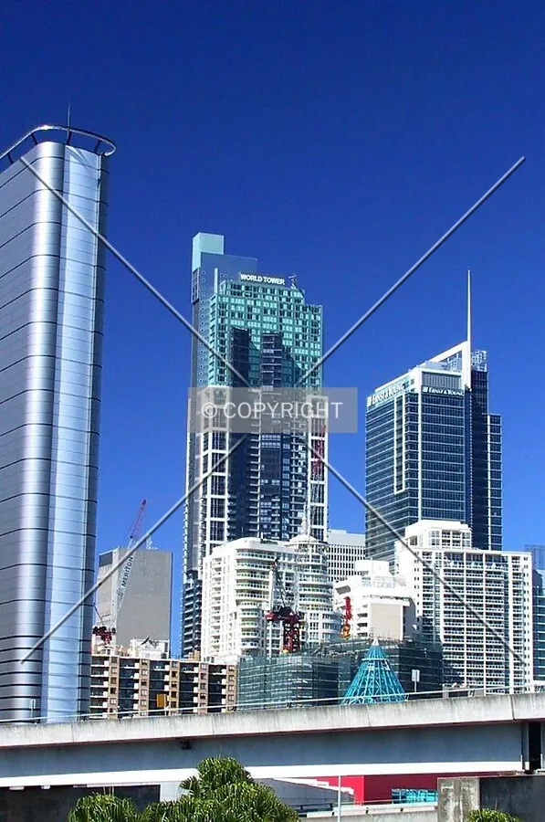 Western elevation from Western Distributor above Darling Harbour